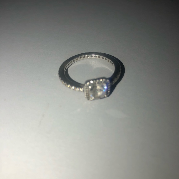 Pandora Square Halo Ring - Picture 3 of 4